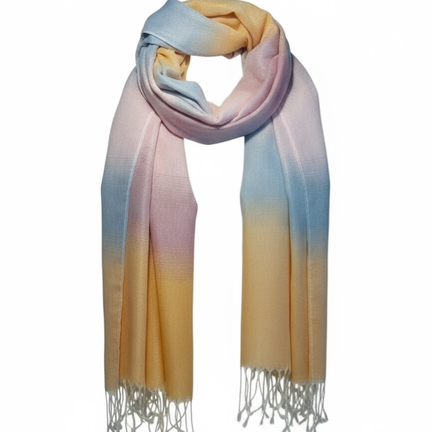 Foulard Orange/Rose