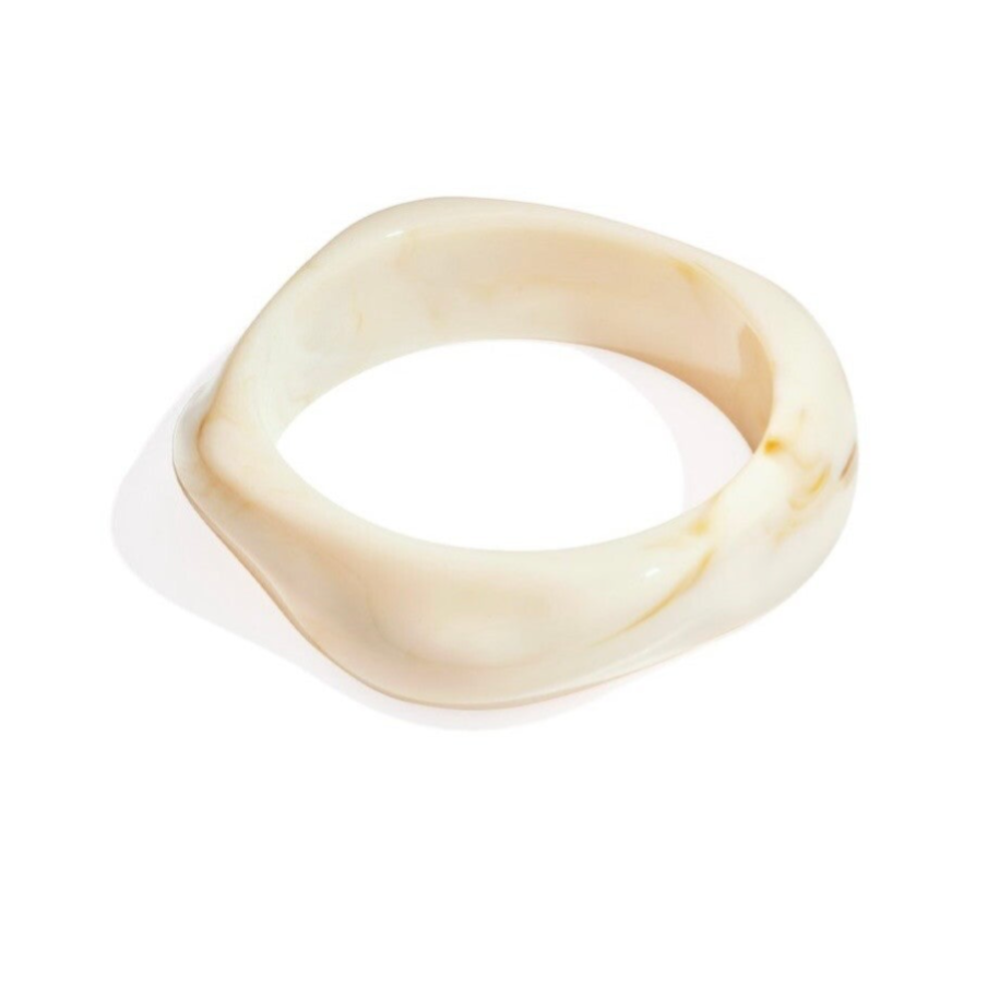 Bracelet en acrylique - Beige