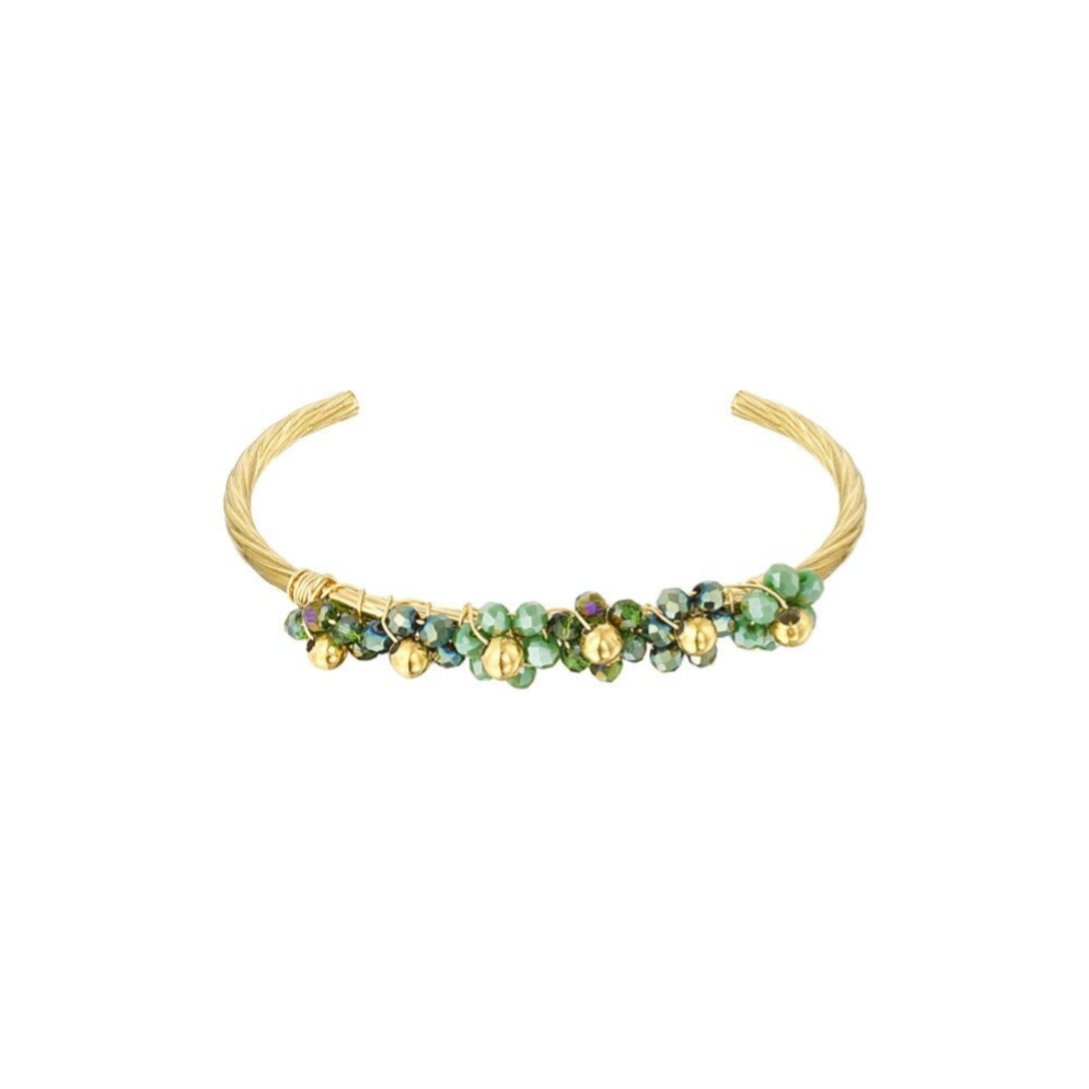 Bracelet jonc - Vert