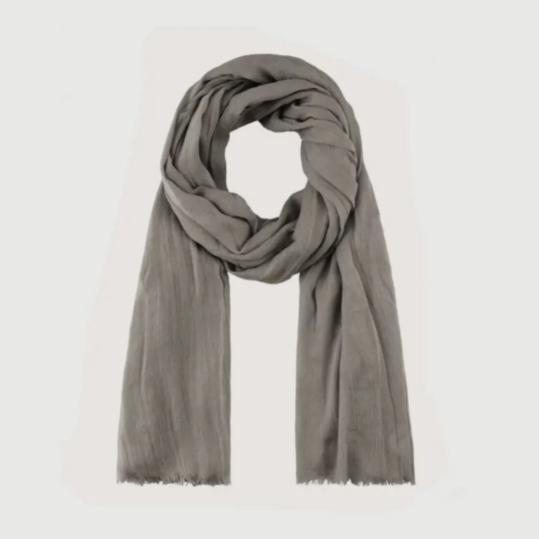 Foulard Homme uni - Gris foncé
