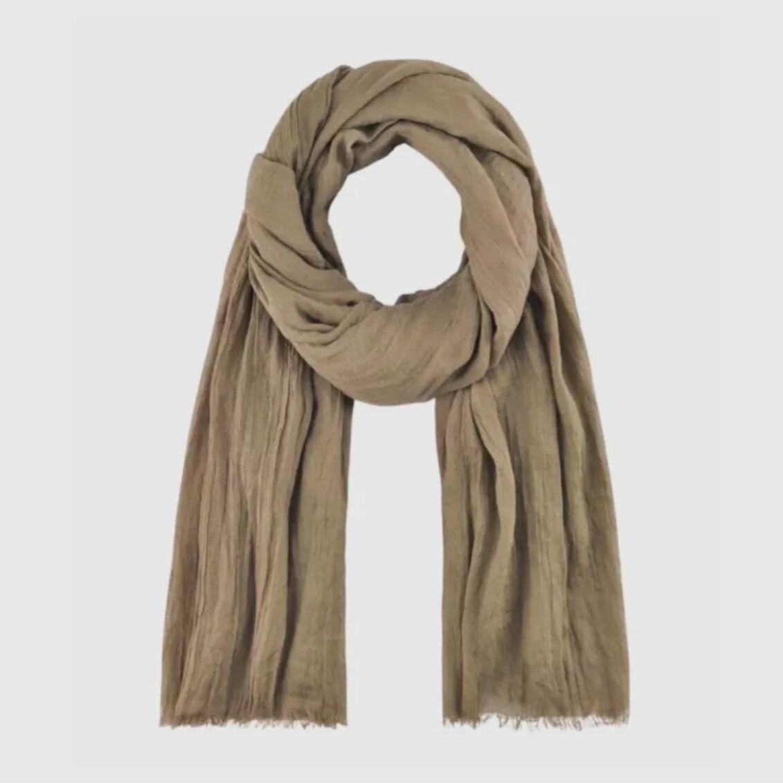 Foulard Homme uni - Marron