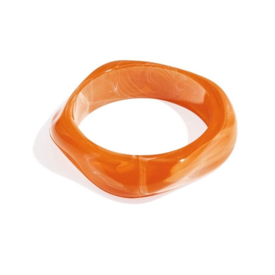 Bracelet en acrylique - Orange