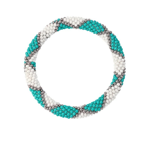 Bracelet Perles - Bleu