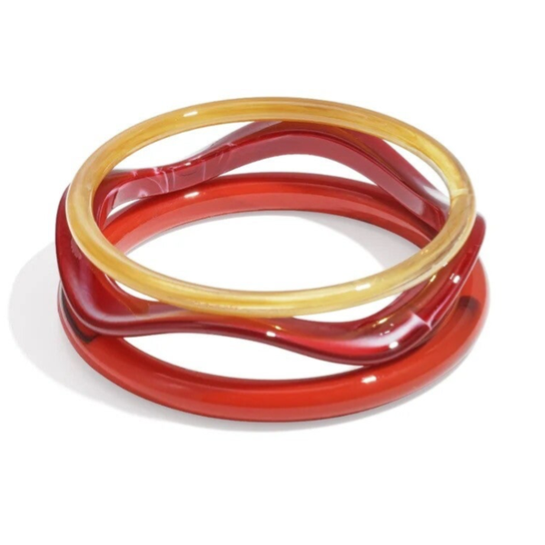 Set de Bracelets Sunset Rouge