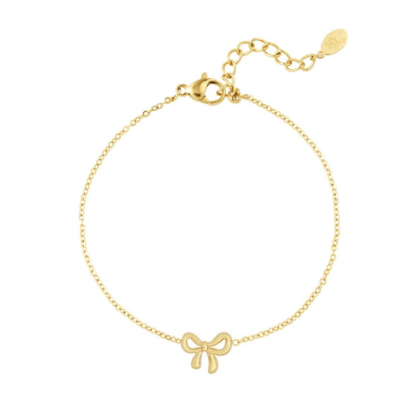 Bracelet avec noeud - Dorée