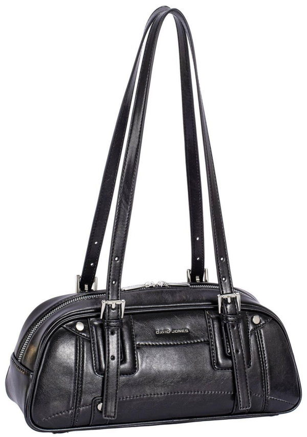 Sac à main polochon - noir