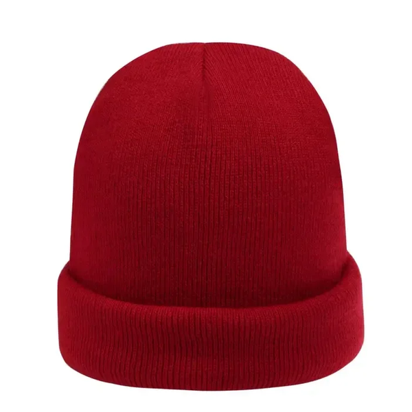 Bonnet uni - Rouge
