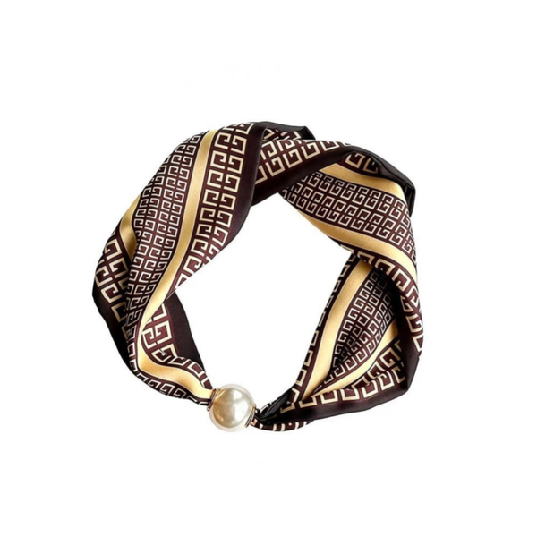 Foulard Bijou Aimanté – Iconic | Chocolate Prestige