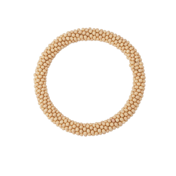Bracelets Perles - Beige