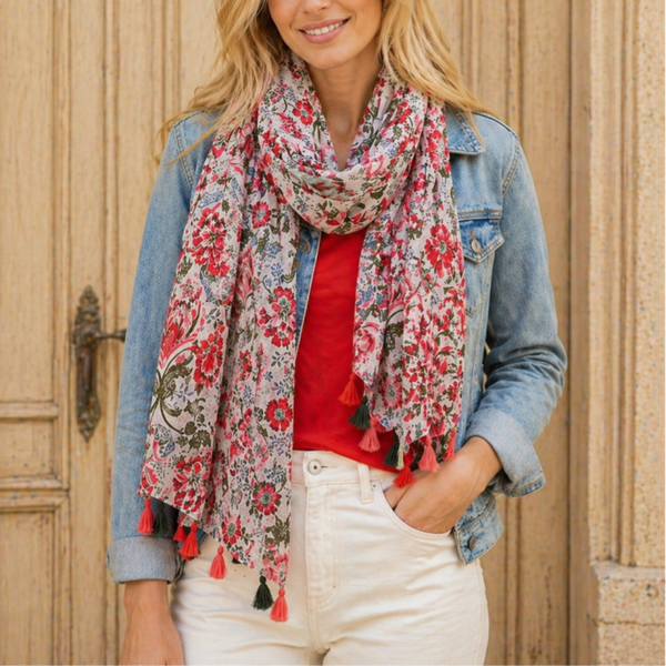 Vane'ss Foulard Rosalie Garden