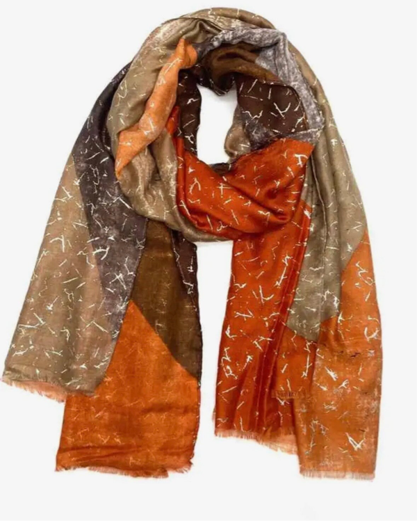 Vane'ss Foulard Aurora Camel