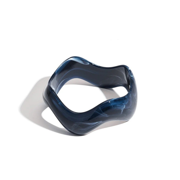 Bracelet forme irrégulière - Bleu