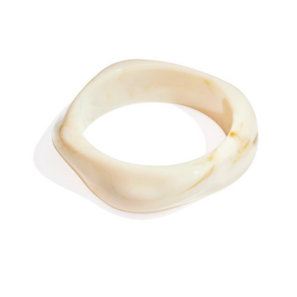 Bracelet en acrylique - Beige