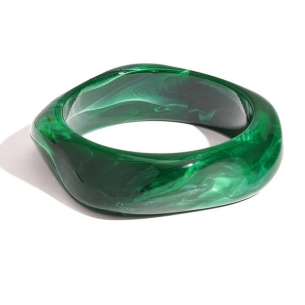 Bracelet Jade en acrylique - Vert