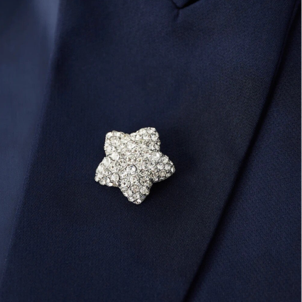 Broche Etoile - argenté