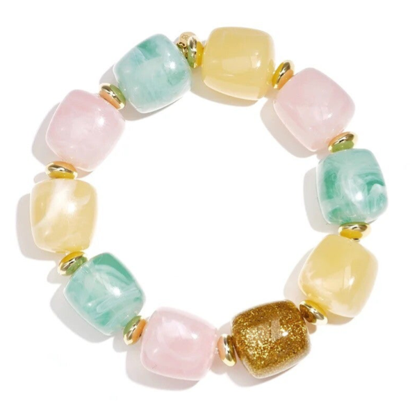 Bracelet Perles Pastel Candy