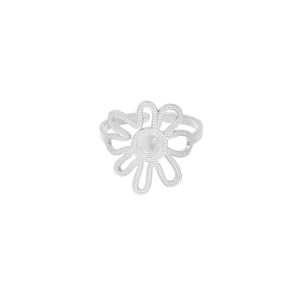 Bague Daisy Smile Argentée