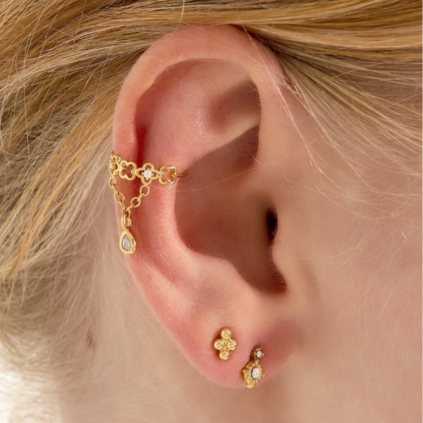 Manchette chaîne - doré