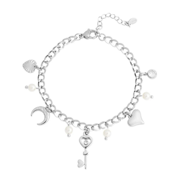 Bracelet Secret Lunaire Argent