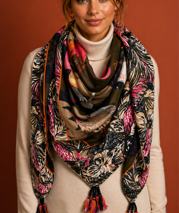 Vane'ss Foulard Amazonia Pelican