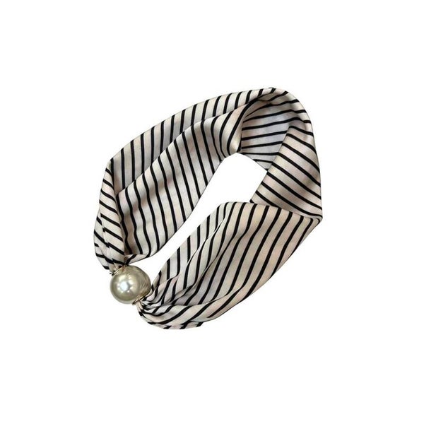 Foulard Bijou Aimanté – Iconic | Élégance Rayée