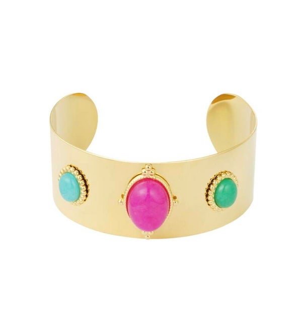 Manchette bohème - Rose