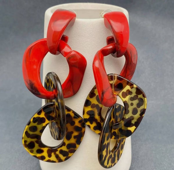 Boucle d'oreille Maillon