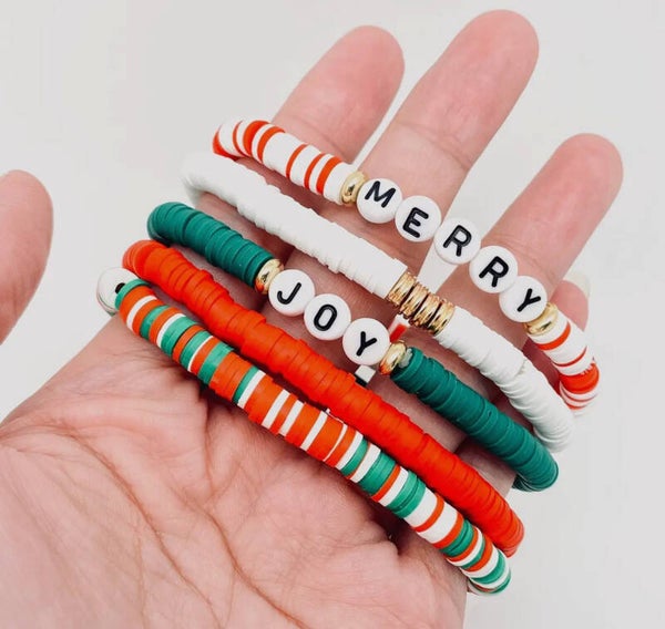 Bracelet lot de 5 Noêl