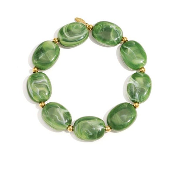 Bracelet en Perles - Vert