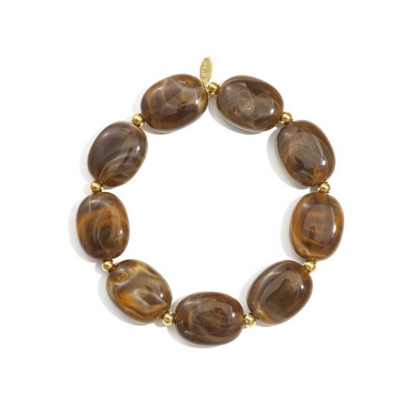 Bracelet en Perles - Brun