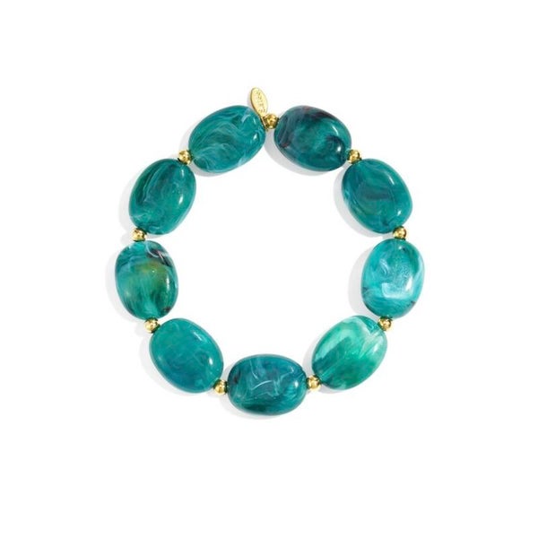 Bracelet en Perles - Turquoise