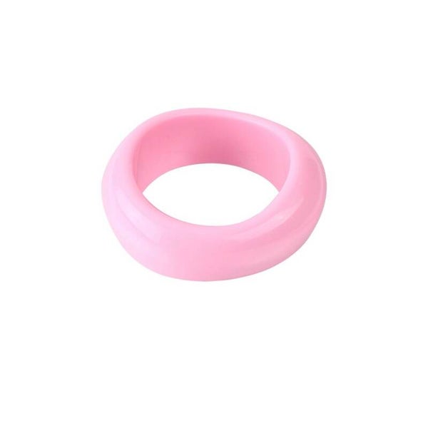 Bracelet en acrylique - Rose