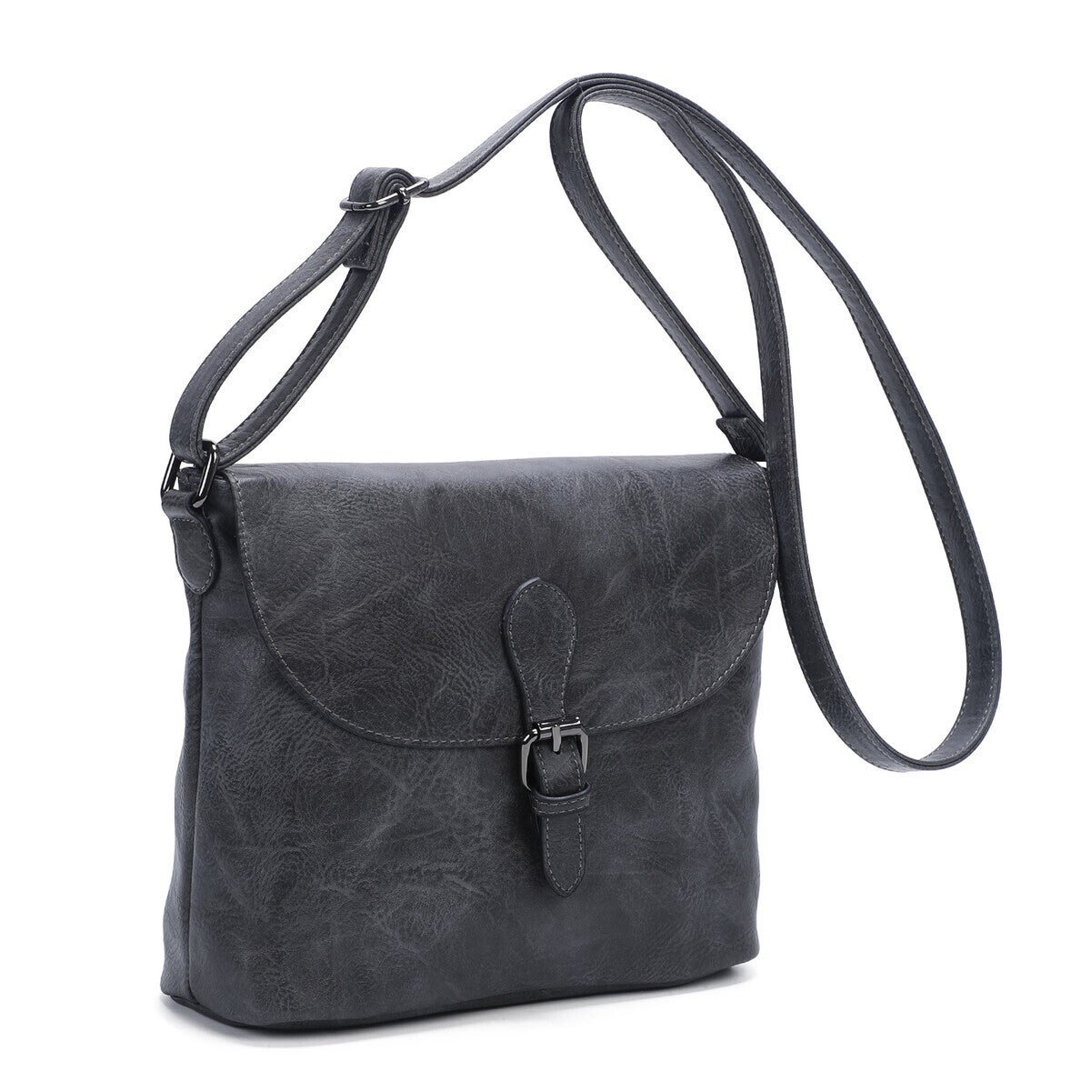 Sac Bandoulière à rabat - Gris