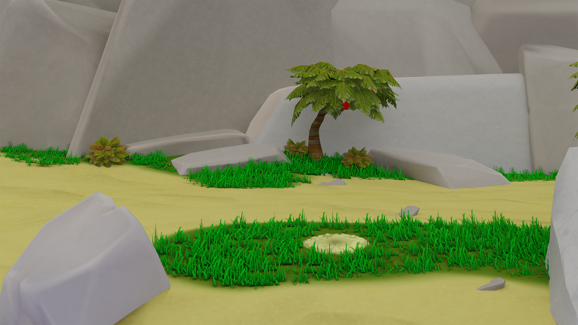 Island Shot Background