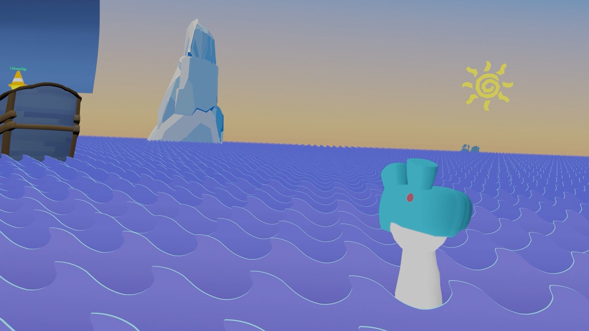 Shores Of Gold With Unknown