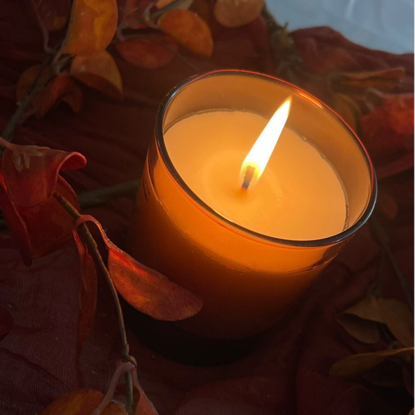 Kaarsenpotje Amber