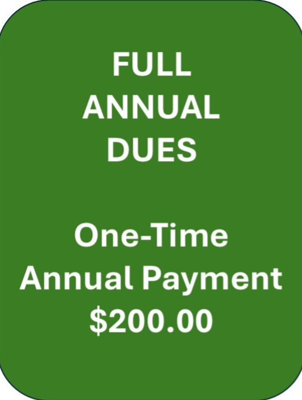 Full Annual Dues