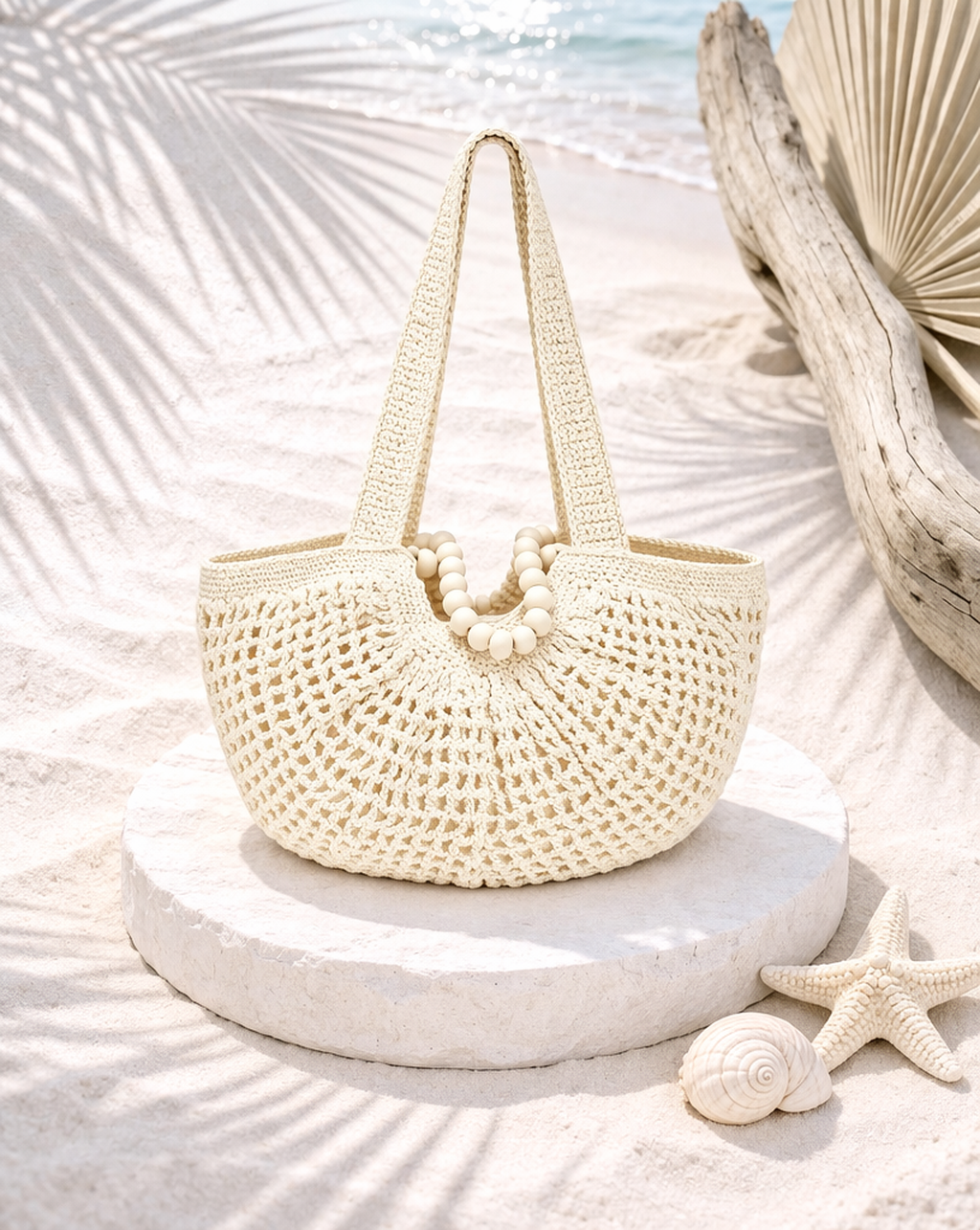 Isla Crocket Bag - Sand