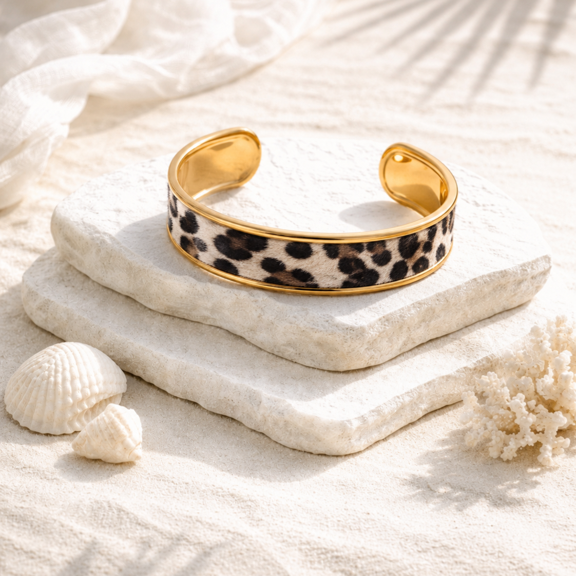 Leopard Glow Cuff