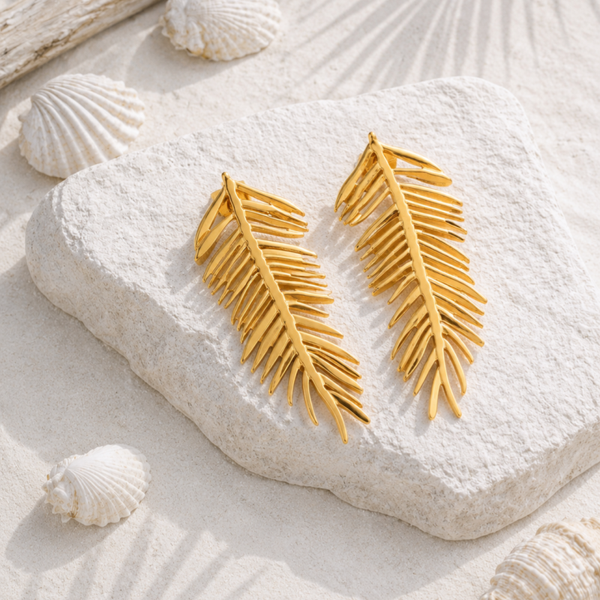Palm Whisper Earrings
