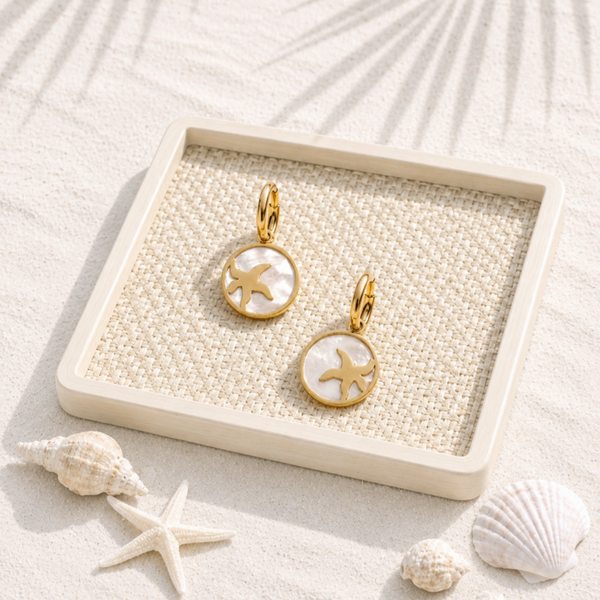 Coastal Starfish Earrings