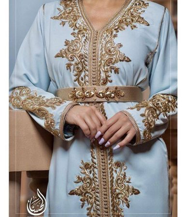 Model nummer 3. Kaftan Jurk