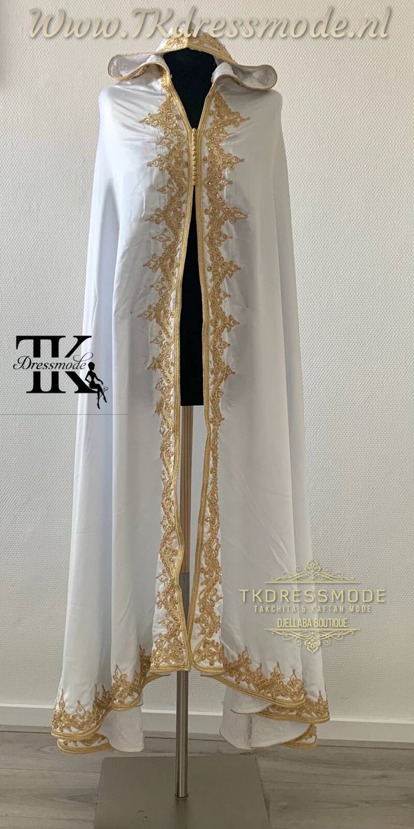 Selham Wit met goude bewerking