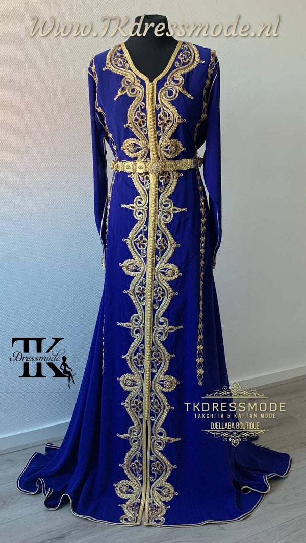 Baljurk Kaftan Dress (crêpe satin) Art. Nr 1.0021