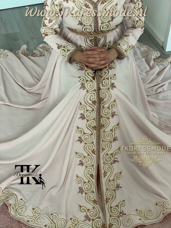 Baljurk Kaftan Dress  (crêpe satin)