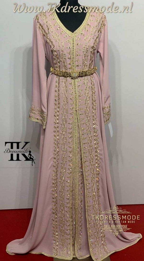 Takchita Dress  ( Crepe Satin )Art. Nr 3.0009