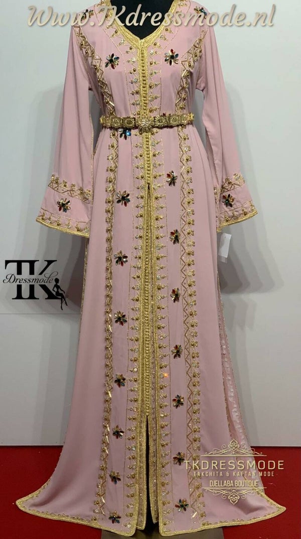Takchita Dress  ( Crepe Satin )Art. Nr 3.0007
