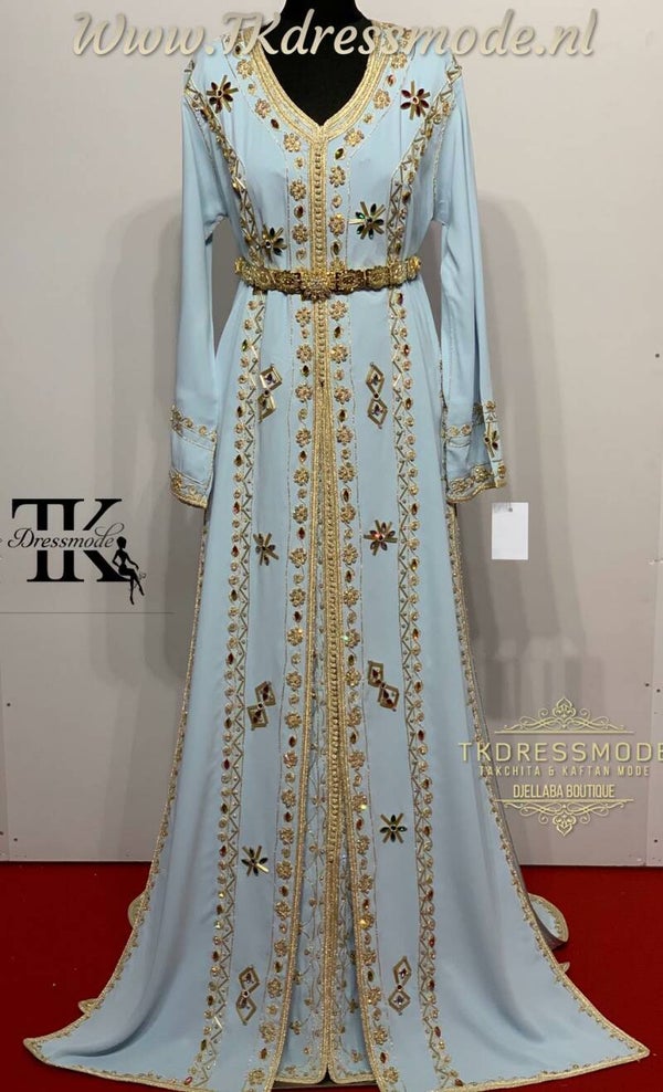 Takchita Dress  ( Crepe Satin )Art. Nr 3.0001