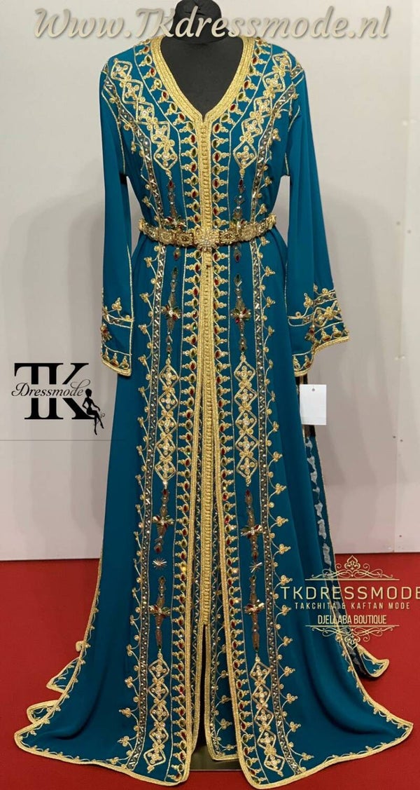 Takchita Dress  ( Crepe Satin )Art. Nr 3.0022