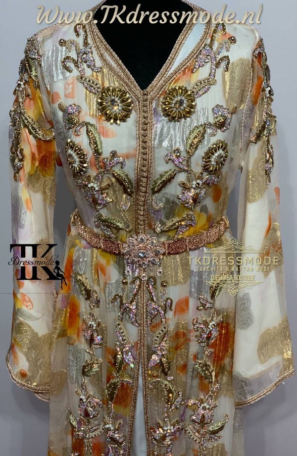 Takchita Dress  ( Crepe Satin )Art. Nr 3.0019